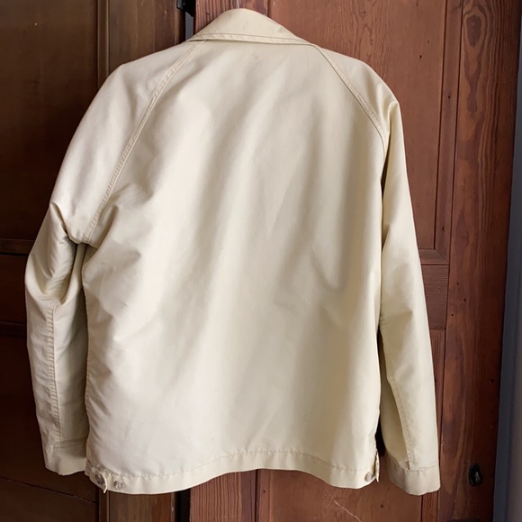 Vintage Men’s London Fog Khaki Jacket with furry warm inside. Sz 40 Reg - Picture 4 of 10